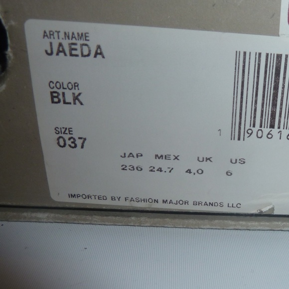 Musse & Cloud Jaeda Women's Bootie Ankle Black Pat - Picture 7 of 8